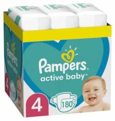 Pampers Active Baby 4 Maxi 9-14 kg 180 buc