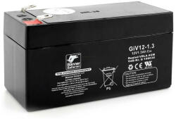 Banner szünetmentes, zselés akkumulátor 12V 1, 2Ah (GIV12-12)