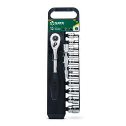 SATA dugókulcs készlet 1/2" 10-22mm 13 részes (ST09525G)