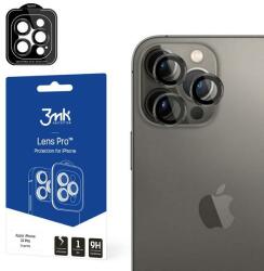 3mk Folie de protectie camera 3mk Lens Protection Pro Graphite pentru iPhone 15 Pro