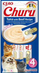 INABA Snack pentru pisică Ciao, Churu creamy, Ton cu Vita, 4x14g