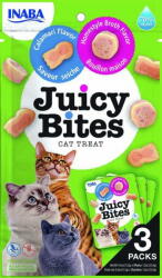 INABA Snack pentru pisică Juicy Bites, Pui/Ton, 3 x 11.3 g (EU705) - vexio