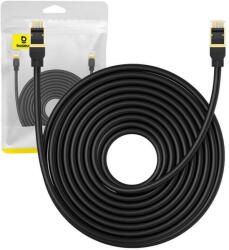 Baseus Network cable cat. 8 Ethernet RJ45, 40Gbps, 10m (black) (34213) - vexio