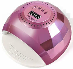 SilverHome D5 Max HYBRID 120W profi UV/LED műkörmös lámpa - pink (ar4n-7563489)