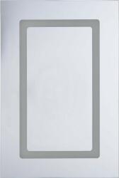 Shumee Dulap de baie suspendat cu oglinda LED 40 x 60 cm alb CONDOR (231566)