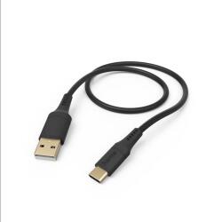 Hama Cablu Hama Flexible 00201570, USB-A - USB-C, 1.5m, Black (00201570)