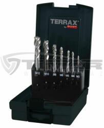 Terrax A245058ETX HSSE-Co5 Type C Gépi menetfúró készlet M3-M12 (A245058ETX)