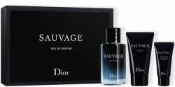 Dior Sauvage Ajándékszett, Eau de Parfum 60ml + Shower gel 50ml + Moisturizer for face and beard 20ml, férfi