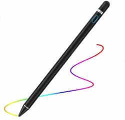 Stylus Pen tablethez, iPadhez tokkal és kesztyűvel - Fekete (SEO-3150-02)