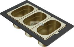 ELLECI - Gourmet szett 1/9 BEST arany (KF033100GD)