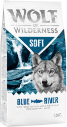Wolf of Wilderness Wolf of Wilderness "Soft - Blue River" Somon fără cereale 2 x 12 kg