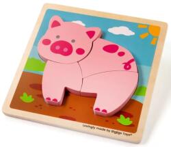 Bigjigs Toys Insert puzzle Piggy (DDBJ34053)