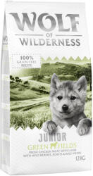 Wolf of Wilderness Wolf of Wilderness Little Junior - "Green Fields" Miel 2 x 12 kg