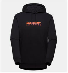 MAMMUT ML Hoody Men Logo férfi pulóver L / fekete/narancs