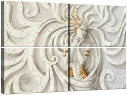  Istennő Vászonkép - 4 részes szett - 80x120 cm