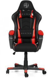 Guru Gamer szék kényelmes főnöki forgószék Guru Master piros GM2-R