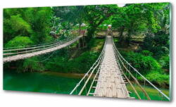 Wallmuralia. hu Konyhai dekorpanel Híd a folyón 100x70 cm