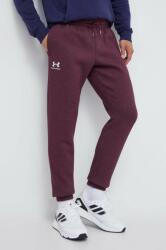 Under Armour melegítőnadrág bordó, sima - burgundia XL - answear - 29 990 Ft