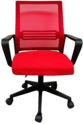 R-Sport Ergonómikus irodai forgószék, számítógépes szék, piros (K5-CHAIR-RED)