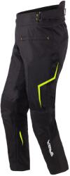RSA Bolt pantaloni de motocicletă negru-alb-alb-galben-fluo (RSABOLTBWHY)