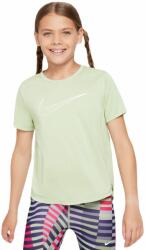 Nike Lány póló Nike Dri-Fit One Short Sleeve Top GX - honeydew/white