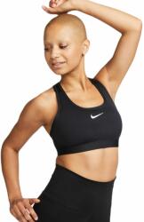 Nike Melltartók Nike Swoosh Medium Support Non-Padded Sports Bra - black/white