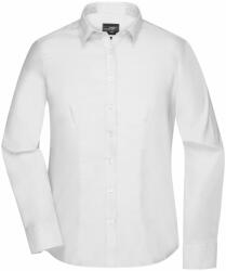 James & Nicholson (Daiber) Hosszú ujjú női ing JN681 - Fehér | 3XL (1-JN681-1766614)