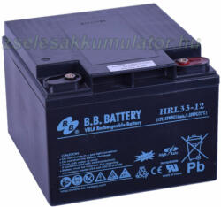 BB Battery 12V 33Ah Longlife Zselés akkumulátor HRL33-12 inverterhez akciós