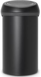 Brabantia Touch Bin nyomófedeles hulladékgyűjtő XXL, 60L - H méret, holdfény fekete ásványi textúra (128981)