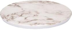 Style Point Tavă de servire rotundă Style Point Marble 23 cm, albă Tava