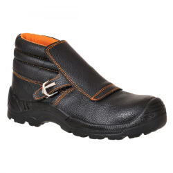 Portwest Hegesztőbakancs, S3 HRO (fekete 45) (FW07BKR45)