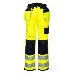 Portwest Vision Hi-Vis nadrág (sárga / fekete 32/S) (T501YBR32)