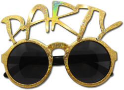 Mezőfi Party szemüveg, hologramos arany