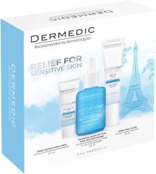 DERMEDIC HYDRAIN3 HIALURO Hidratáló arcápoló csomag (30+15+2, 5 ml)