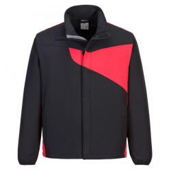 Portwest PW2 Softshell Jacket (fekete / piros XL) (PW271BDRXL)