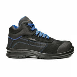 Portwest BASE Pulsar munkavédelmi bakancs S1P SRC (fekete/kék 40) (B0954BKB40)