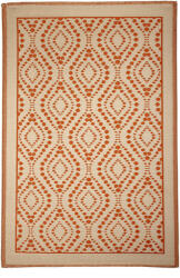 Esschert Design Sivatagi álom" kétoldalú kültéri szőnyeg, rozsdavörös, 186 x 119 cm (TR006-RV)