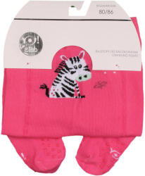 Yo Zebrás pink tripla ABS baba harisnyanadrág (Méret 80-86)