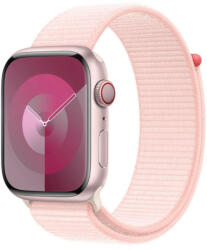 Apple Watch világos rózsaszín szövetszíj 38/40/41/42 (series10)mm