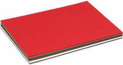 CCHOBBY Színes karton, fotókarton, A/5, 180g, 10 szín, 60 lap/cs, karácsonyi színek (CRC-214450) - officetrade