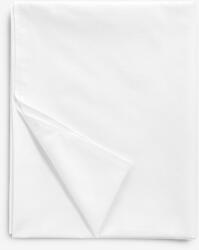 Goldea cearceaf de pat din 100% bumbac, prelată - alb 220 x 260 cm