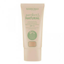 DEBORAH - Fond de ten Deborah Perfect & Natural SPF 15, 30 ml 00 Ivory