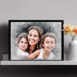 3gifts Tablou Art Familie - 3gifts - 99,00 RON