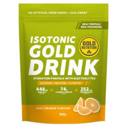  Pulbere pentru bautura izotonica cu aroma de portocale Gold Drink, 500 g, Gold Nutrition