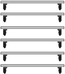 Menabo Bare transversale Dodge Sprinter, model 2007-2010, L1, L2, L3, L4 - H1, H2, H3, aluminiu, Menabo Professional (6xFIX606FP6xPA165-17) - suportbicicleta