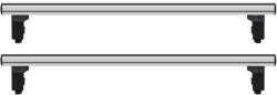 Menabo Bare transversale Citroen Jumper II, model 2006+, L1, L2, L3, L4 - H1, H2, H3, , aluminiu, Menabo Professional (2xFIX601FP2xPA165-127) - suportbicicleta