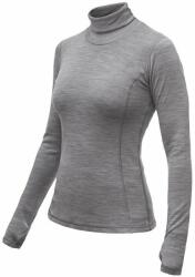 Sensor Női funkcionális póló - Sensor Merino Bold roll neck - cool gray ruházat méretei M