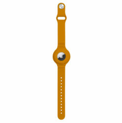 Hurtel Silicone flexible case wristband Apple AirTag - orange