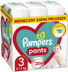 Pampers Pants 3 Midi 6-11 kg 204 buc