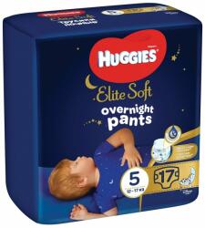 Huggies Pants Elite Soft Overnight 5 12-17 kg 17 buc